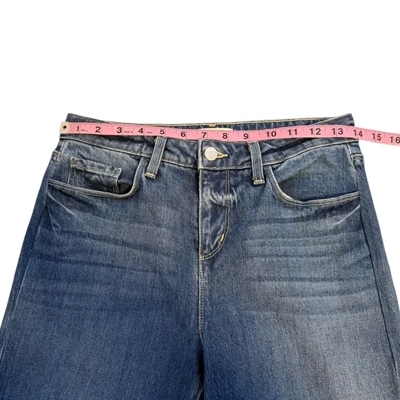 L’Agence | Ariana High arise Wide Leg Jean Stockton Wash Size 25 - Picture 12 of 15